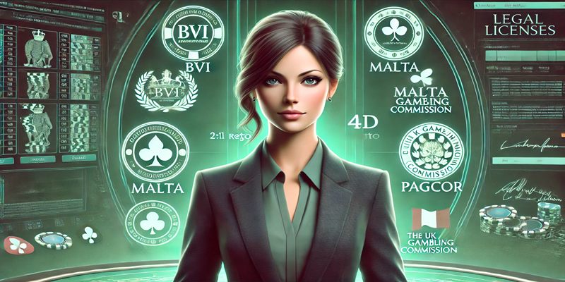 Các giấy phép hợp pháp từ BVI, MGA, PAGCOR và Anh đảm bảo uy tín